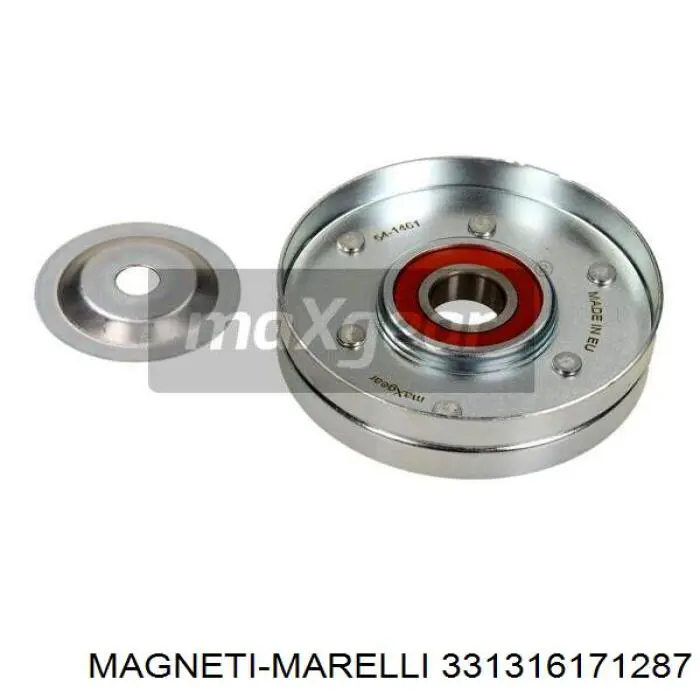 Rodillo, correa trapecial poli V 331316171287 Magneti Marelli