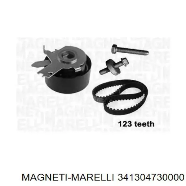 Комплект ремня ГРМ 341304730000 Magneti Marelli