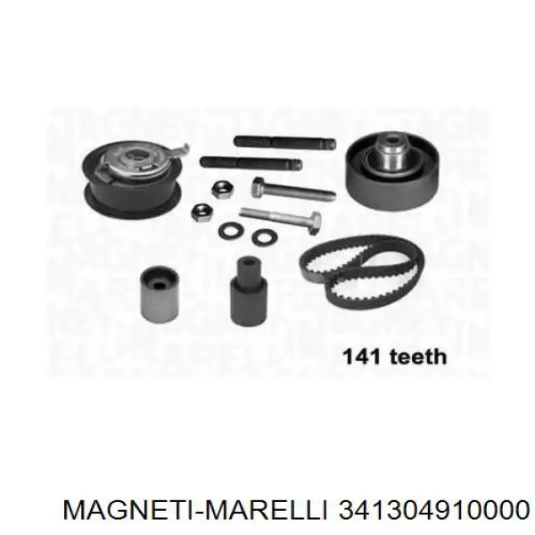 Комплект ремня ГРМ 341304910000 Magneti Marelli