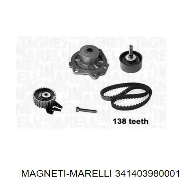 Комплект ГРМ 341403980001 Magneti Marelli