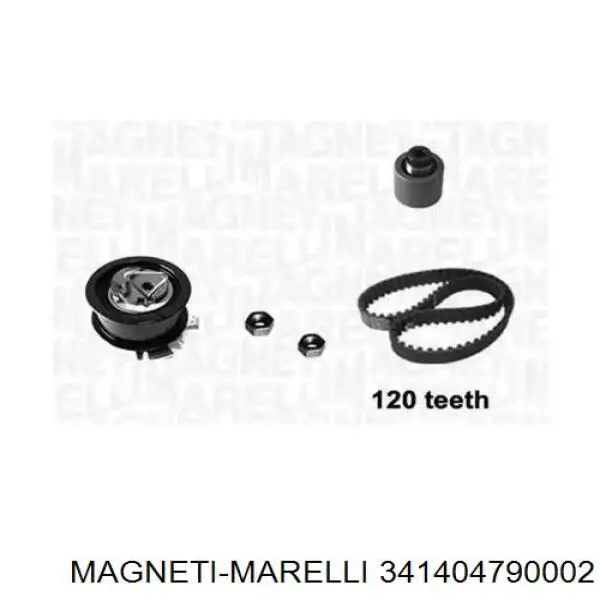 Комплект ремня ГРМ 341404790002 Magneti Marelli