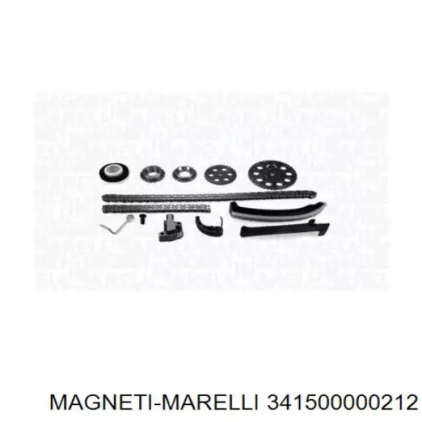 Комплект цепи ГРМ 341500000212 Magneti Marelli