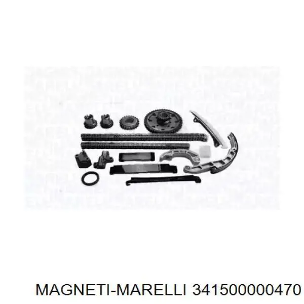 Ремкомплект ГРМ Magneti Marelli 341500000470 цена, от 318.65 USD