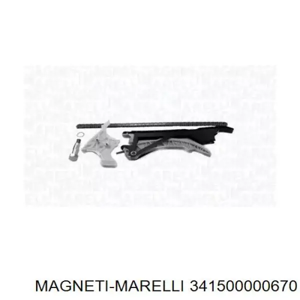 341500000670 Magneti Marelli cadeia do mecanismo de distribuição de gás, kit