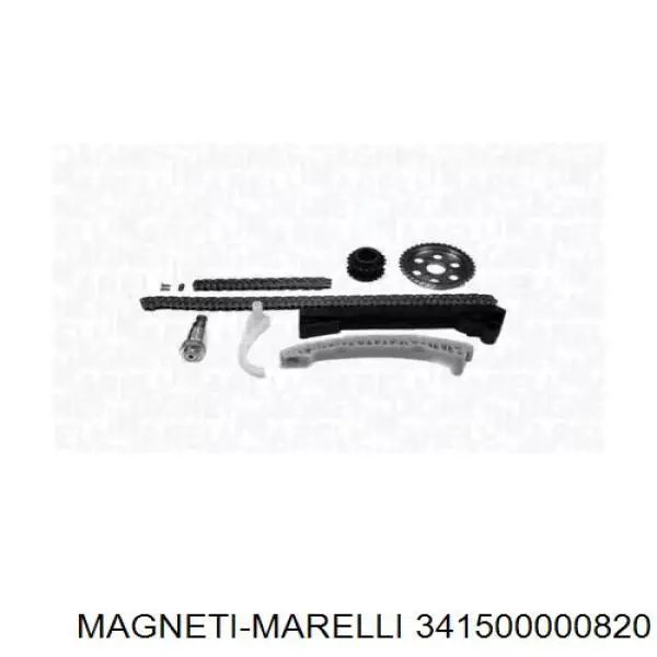 341500000820 Magneti Marelli cadeia do mecanismo de distribuição de gás, kit