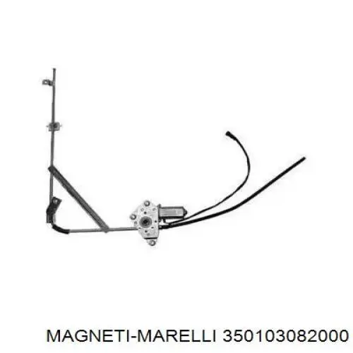 Механизм стеклоподъемника двери передней левой 350103082000 Magneti Marelli