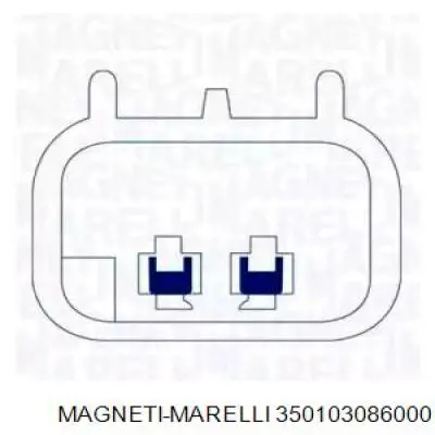 Механизм стеклоподъемника двери передней левой Magneti Marelli 350103086000
