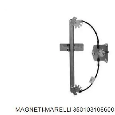 Механизм стеклоподъемника двери задней правой 350103108600 Magneti Marelli