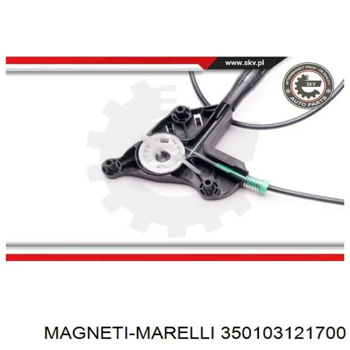 Купить 350103121700 Magneti Marelli Подъемник механический ветрового стекла