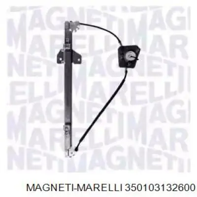 350103132600 Magneti Marelli mecanismo de acionamento de vidro da porta dianteira direita