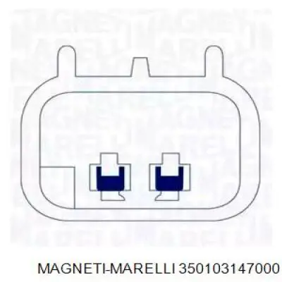 350103147000 Magneti Marelli механизм стеклоподъемника двери передней левой