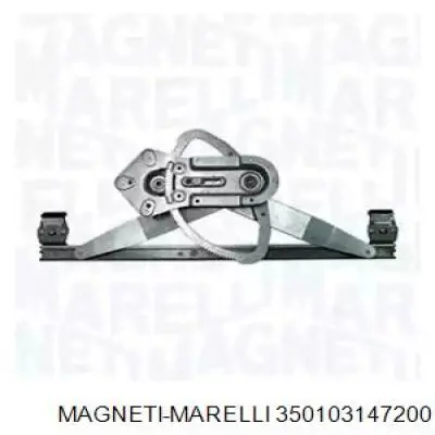 350103147200 Magneti Marelli mecanismo de acionamento de vidro da porta dianteira direita