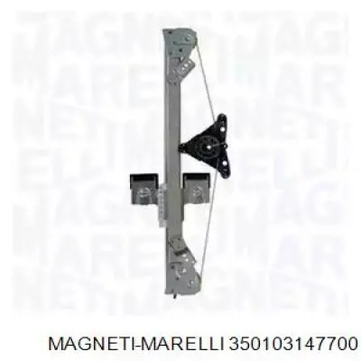 Mecanismo de acionamento de vidro da porta dianteira esquerda para Fiat 500 X 334