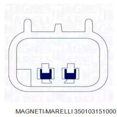 Механизм стеклоподъемника двери передней левой 350103151000 Magneti Marelli