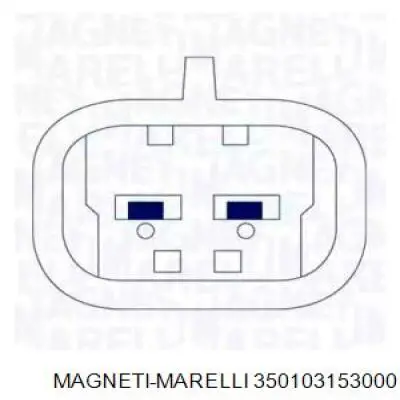 Механизм стеклоподъемника двери передней левой Magneti Marelli 350103153000