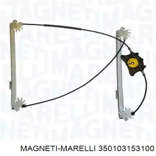 Механизм стеклоподъемника двери передней левой 350103153100 Magneti Marelli