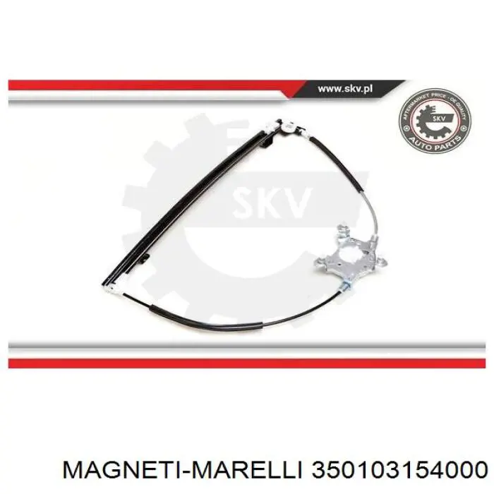 Механизм стеклоподъемника двери передней, правой Magneti Marelli 350103154000