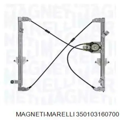 Механизм стеклоподъемника двери передней левой 350103160700 Magneti Marelli