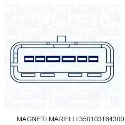 Механизм стеклоподъемника двери передней левой 350103164300 Magneti Marelli