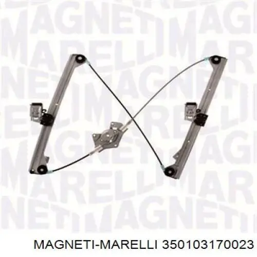 Механізм склопідіймача двері передньої, лівої 350103170023 Magneti Marelli