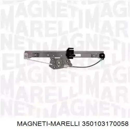 Механизм стеклоподъемника двери задней правой 350103170058 Magneti Marelli