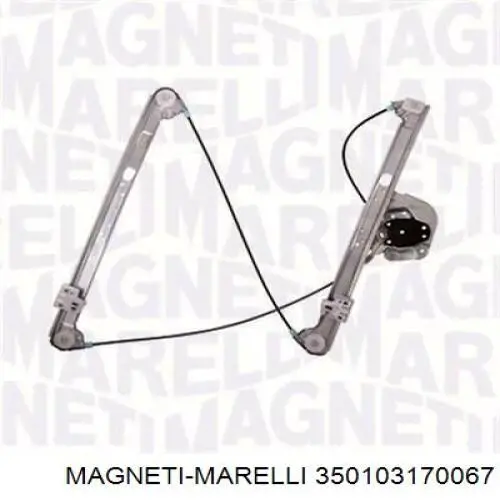 Механизм стеклоподъемника двери передней левой 350103170067 Magneti Marelli