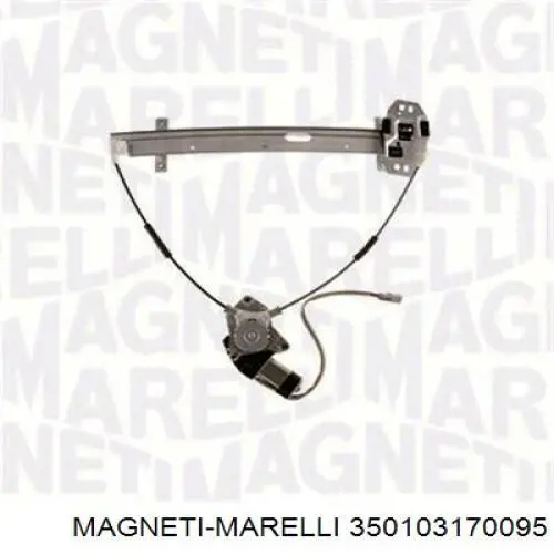 Механизм стеклоподъемника водительской двери Magneti Marelli 350103170095 цена, от 50.93 USD