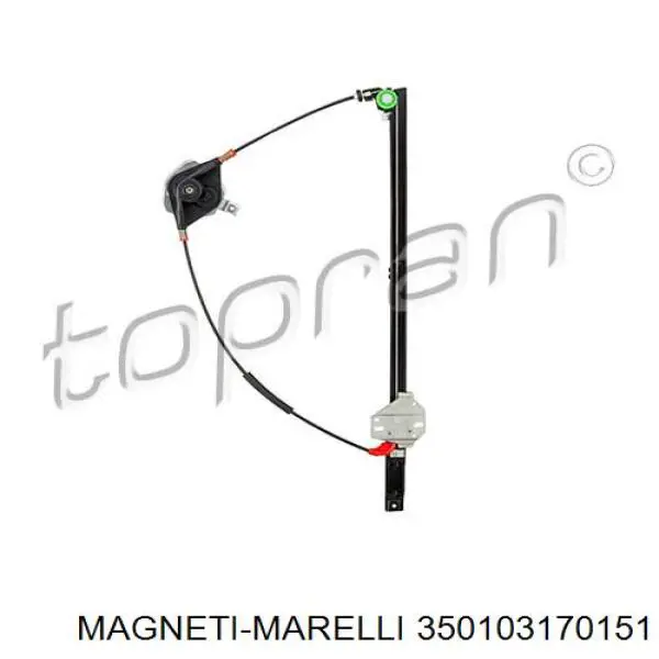 Механизм стеклоподъемника двери передней левой 350103170151 Magneti Marelli