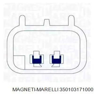 Механизм стеклоподъемника двери передней левой 350103171000 Magneti Marelli