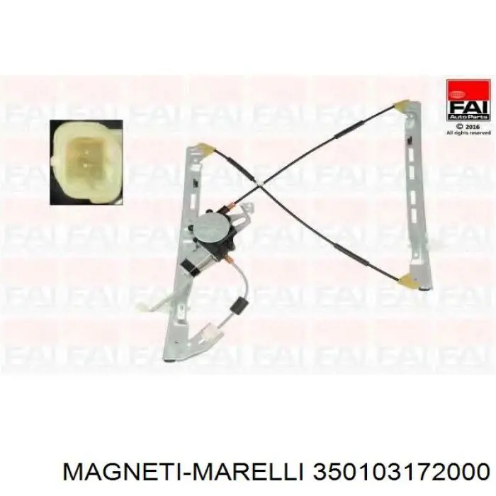 Стеклоподъемник передней правой двери ACQ0158 Magneti Marelli