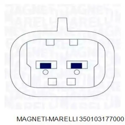 Механизм стеклоподъемника двери передней левой 350103177000 Magneti Marelli