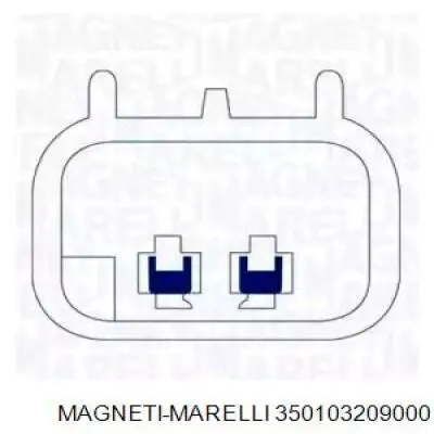 350103209000 Magneti Marelli механизм стеклоподъемника двери передней левой