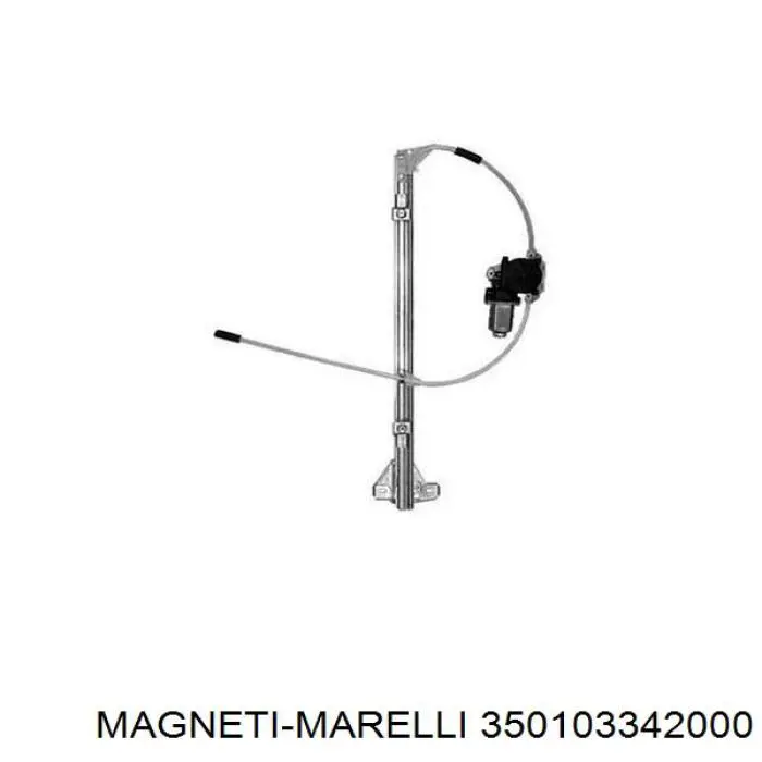 Стеклоподъемник передней правой двери Magneti Marelli 350103342000 цена, от 53.41 USD