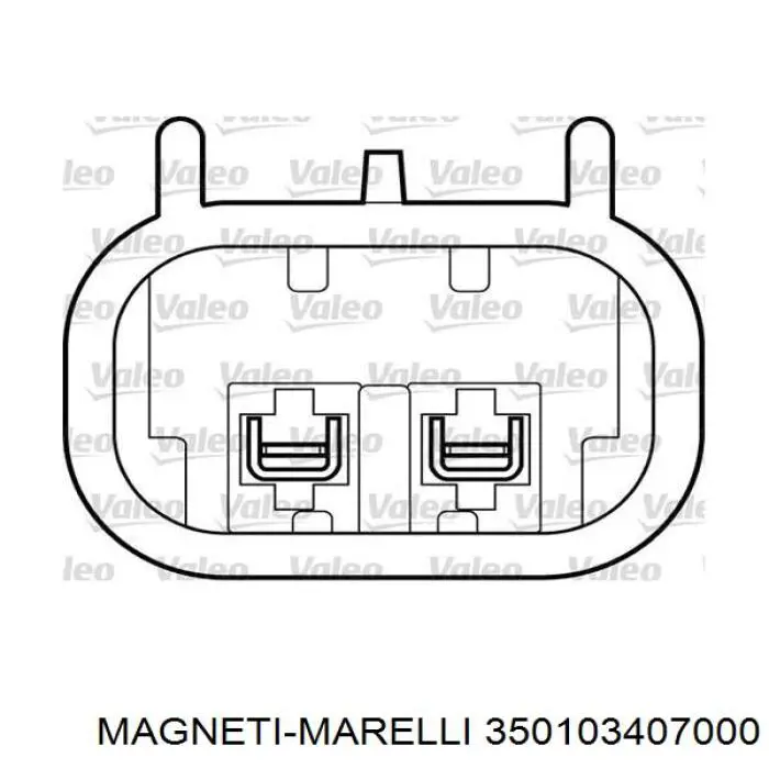 Стеклоподъемник передней двери Magneti Marelli 350103407000