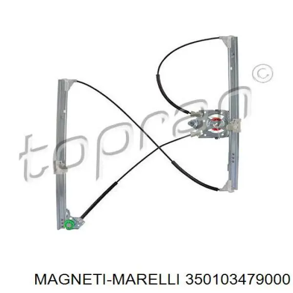 Стеклоподъемник передней левой двери 350103479000 Magneti Marelli
