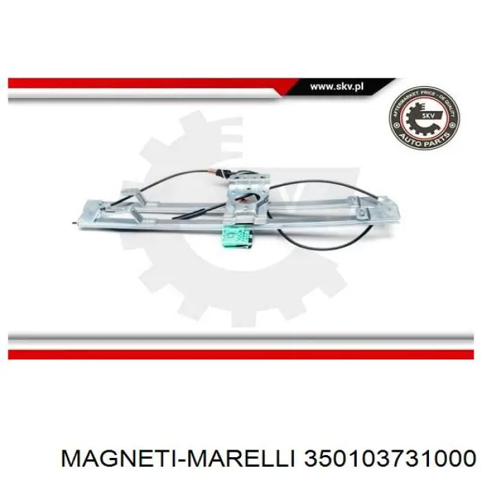 350103731000 Magneti Marelli Механизм стеклоподъемника передней левой двери