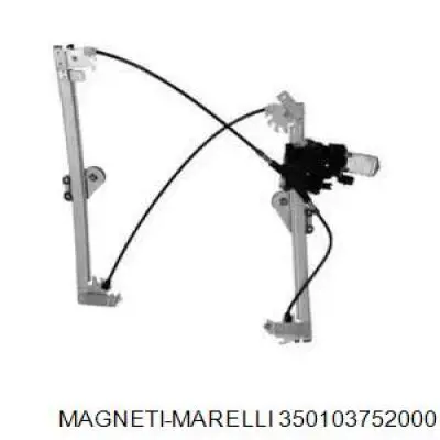 Compre 350103752000 Magneti Marelli Mecanismo de acionamento de vidro da porta dianteira direita