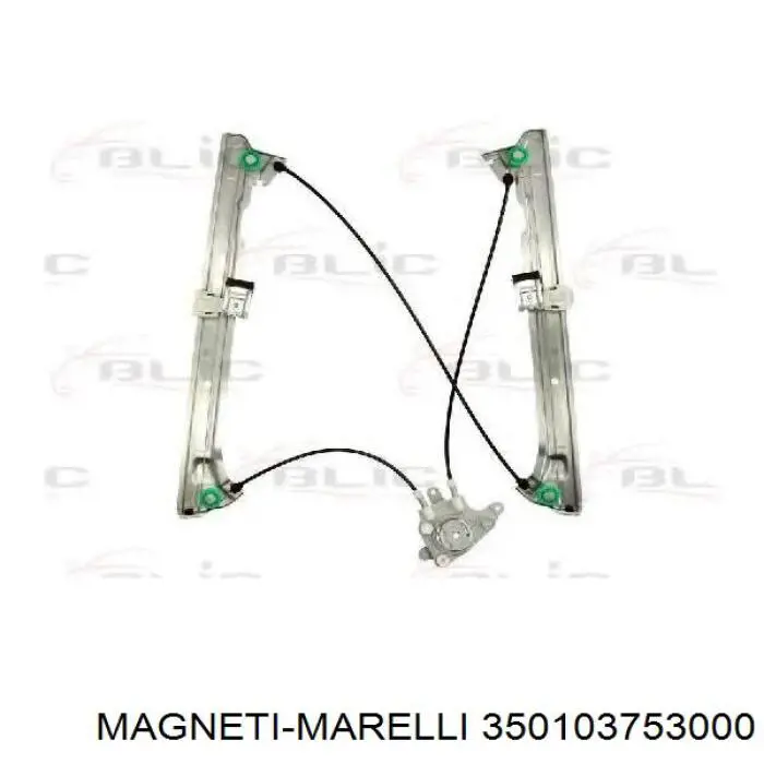 Стеклоподъемник передней двери Magneti Marelli 350103753000