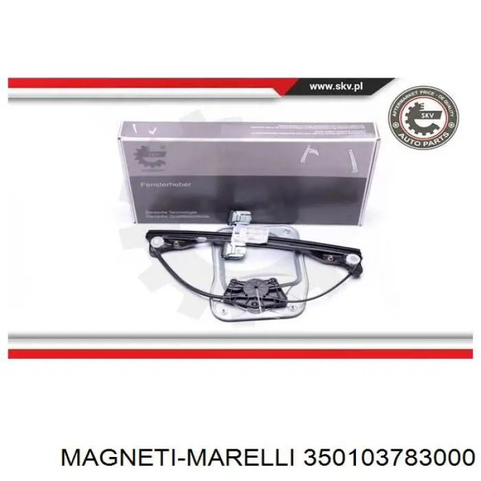Механизм стеклоподъемника водительской двери Magneti Marelli 350103783000 цена, от 26.90 USD