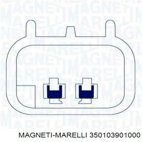 Стеклоподъемник передней двери Magneti Marelli 350103901000