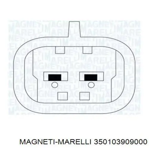 Mecanismo de elevalunas, puerta delantera izquierda 350103909000 Magneti Marelli