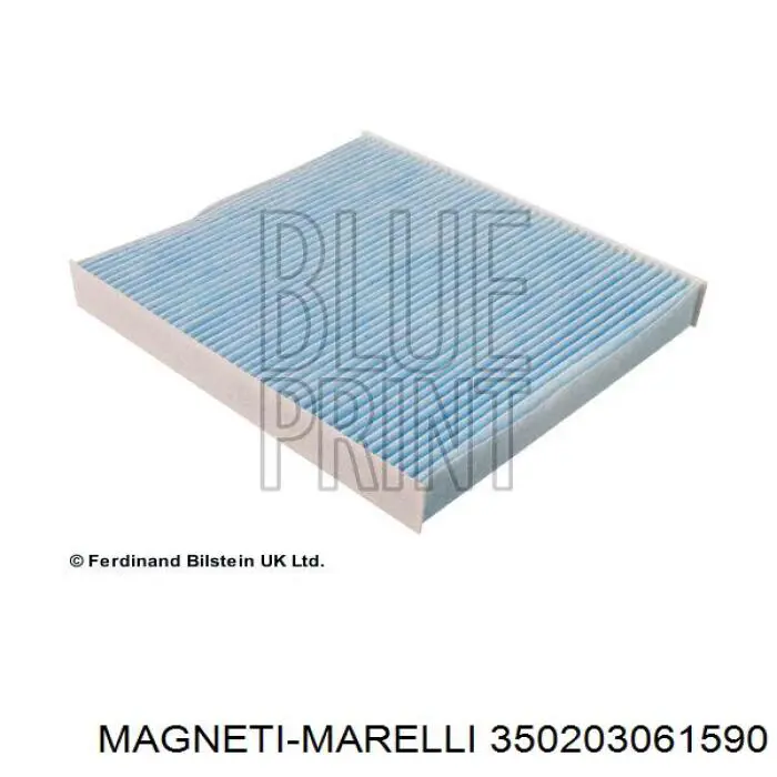 Фильтр воздушный отопителя Magneti Marelli 350203061590 цена, от 4.74 USD