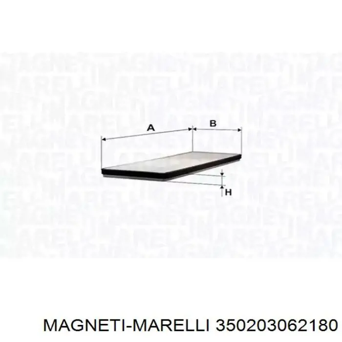 Фильтр салона Magneti Marelli 350203062180