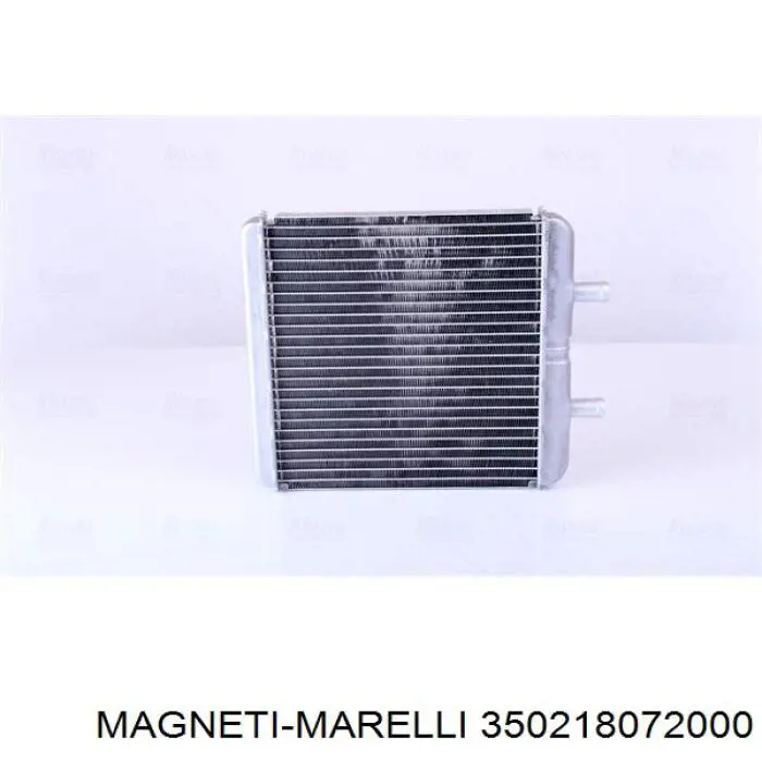 Radiador de calefacción 350218072000 Magneti Marelli