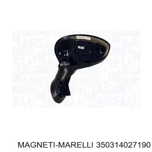 Левое боковое зеркало 350314027190 Magneti Marelli