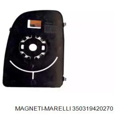 350319420270 Magneti Marelli зеркальный элемент зеркала заднего вида левого