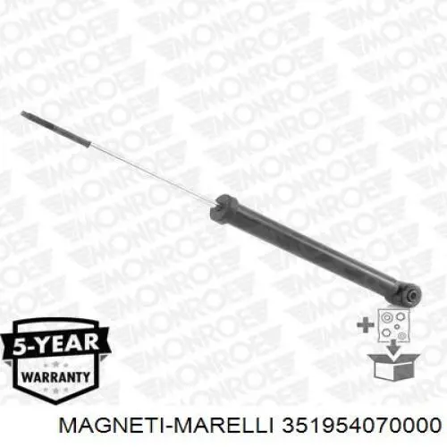 Стойка амортизатора задняя Magneti Marelli 351954070000 цена, от 41.56 USD