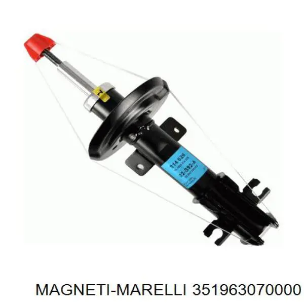 351963070000 Magneti Marelli амортизатор передний