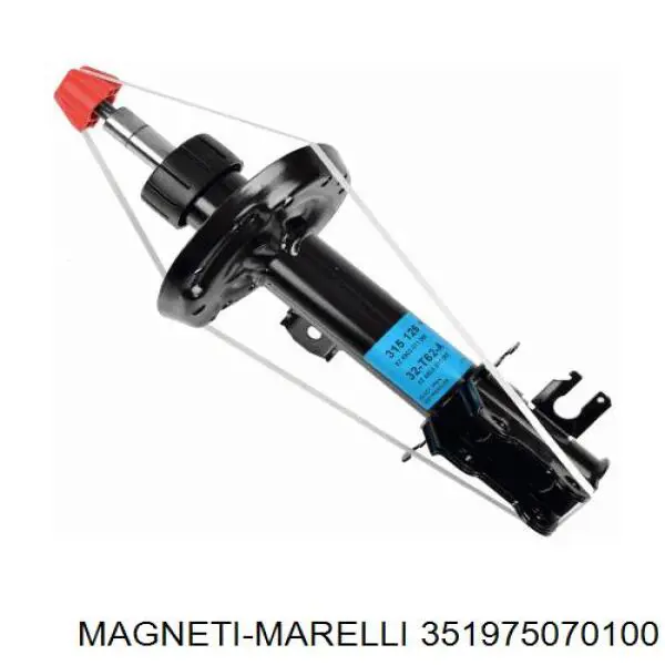 Амортизатор передній, правий 351975070100 Magneti Marelli