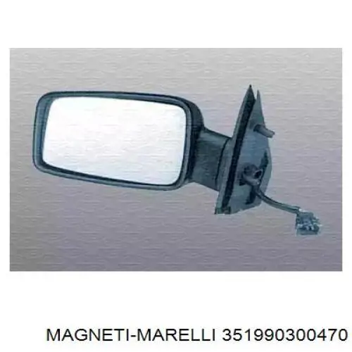 Зеркальный элемент зеркала заднего вида VAG 1L0857522D